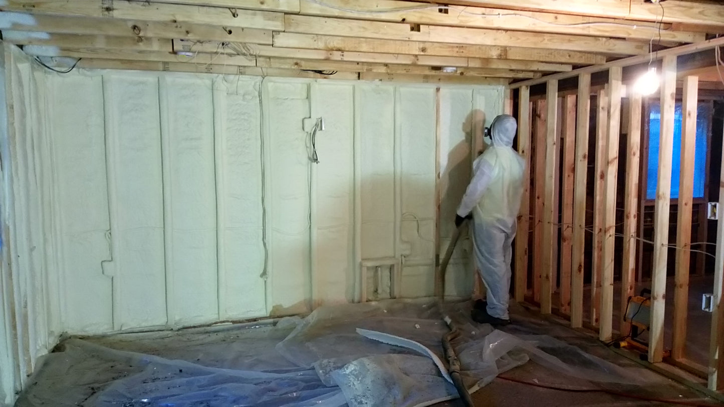 Spray Foam Insulation.